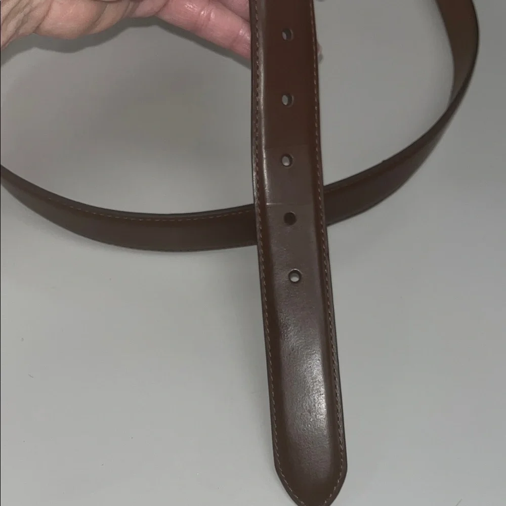 Chaps Brown Leather Men's Belt size 36” inches